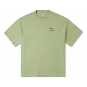 Camiseta de corte largo com patch de tênis Go-To Tamanhos asiáticos “Vitality Green” Camiseta de corte largo com patch de tênis Go-To Tamanhos asiáticos “Vitality Green”