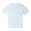 Camiseta de corte padrão com estrela bordada em ziguezague Go-To Tamanhos asiáticos “Azul claro”