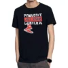 Camiseta de manga curta Dangling Chuck Tamanhos asiáticos “Black”