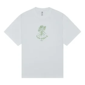 Camiseta Flower Friends Tamanhos asiáticos “Branco”