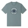 Camiseta Go-To Chuck Taylor All Star Patch com corte padrão – Tamanhos asiáticos “Azul”