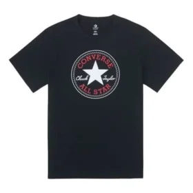 Camiseta Go-To Chuck Taylor All Star Patch Standard Fit Tamanhos asiáticos “Preto”
