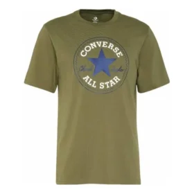 Camiseta Go-To Chuck Taylor All Star Patch Standard Fit Tamanhos asiáticos “Verde-oliva”
