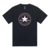 Camiseta Go-To Chuck Taylor All Star Patch Standard Fit Tamanhos Ásia “Preto”