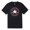 Camiseta Go-To Chuck Taylor Classic Patch Standard Fit Tamanhos asiáticos “Preto”