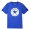 Camiseta Go-To Chuck Taylor Patch Standard Fit Tamanhos asiáticos “Azul”