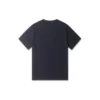 Camiseta Go-To com Estampa Chevron de Estrelas Bordadas, Corte Padrão, Tamanhos Asiáticos “Preto”