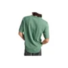 Camiseta Go-To com Estampa de Estrela Bordada e Corte Padrão Tamanhos Asiáticos “Olive”