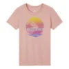 Camiseta Icon Remix Classic Tamanhos asiáticos “Rosa Amarelo”