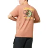 Camiseta Landscape Center Tamanhos asiáticos “Mineral Clay”