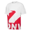 Camiseta masculina Converse de manga curta com estampado em cores contrastantes