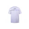 Camiseta masculina de manga curta com logótipo Converse impresso, branca
