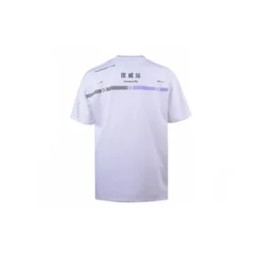 Camiseta masculina de manga curta com logótipo Converse impresso, branca Camiseta masculina de manga curta com logótipo Converse impresso, branca