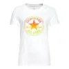 Camiseta Ombre Chuck Patch Crew Tamanhos asiáticos “Branco Amarelo”