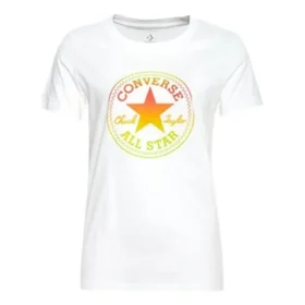 Camiseta Ombre Chuck Patch Crew Tamanhos asiáticos “Branco Amarelo” Camiseta Ombre Chuck Patch Crew Tamanhos asiáticos “Branco Amarelo”