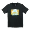 Camiseta Overgrown Hoops Tamanhos Ásia “Preto”