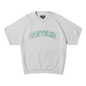 Camiseta Retro Chuck Crew Fossilized Tamanhos asiáticos “Cinza” Camiseta Retro Chuck Crew Fossilized Tamanhos asiáticos “Cinza”