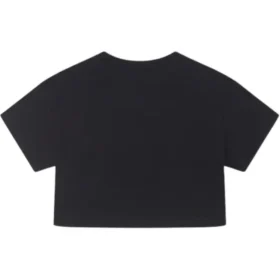 Camiseta Retro Chuck Cropped Tamanhos Ásia “Preto”