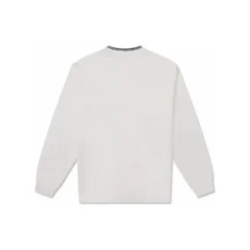 Camiseta Retro Chuck de manga comprida com bolso em tecido slub – Tamanhos asiáticos “Branco” Camiseta Retro Chuck de manga comprida com bolso em tecido slub – Tamanhos asiáticos “Branco”