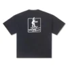 Camiseta Skateboard Pocket Tamanhos asiáticos “Preto”