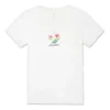 Camiseta Sun Fill Star Chevron Classic Tamanhos asiáticos “Branco”