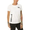 Camiseta Voltage Tamanhos asiáticos “Branco Preto”