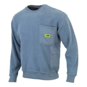 Camisola Carpenter Crew Pullover Tamanhos asiáticos “Lakeside Blue” Camisola Carpenter Crew Pullover Tamanhos asiáticos “Lakeside Blue”