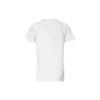Camisola casual de manga curta com logótipo em branco