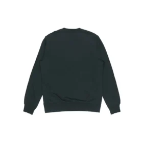 Camisola casual desportiva masculina Converse com logótipo e gola redonda, Preto escuro
