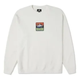 Camisola com capuz Counter Climate Graphic Crew Tamanhos asiáticos “Branco” Camisola com capuz Counter Climate Graphic Crew Tamanhos asiáticos “Branco”