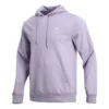 Camisola com capuz desportiva casual Converse para homem, em malha, roxo claro