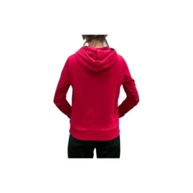 Camisola com capuz e bordado Star Chevron Tamanhos asiáticos “Vermelho”