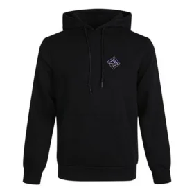 Camisola com capuz e emblema Mountain Club Tamanhos asiáticos “Preto”