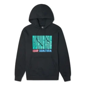 Camisola com capuz e grafismo Equip Worldwide Tamanhos asiáticos “Preto”