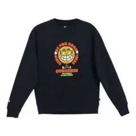 Camisola com capuz e gráfico GOOD TIMES Tamanhos asiáticos “Preto”