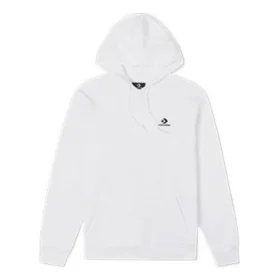 Camisola com capuz e padrão Chevron bordado Tamanhos asiáticos “Branco”