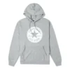 Camisola com capuz em malha felpuda com patch Go-To Chuck Taylor Tamanhos asiáticos “Cinza”
