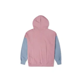 Camisola com capuz oversized em blocos de cor Tamanhos asiáticos “Pink Aura Multi”