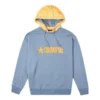 Camisola com capuz removível Tamanhos asiáticos “Lakeside Blue”
