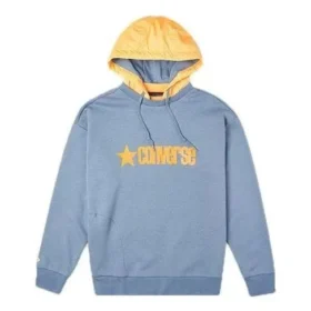 Camisola com capuz removível Tamanhos asiáticos “Lakeside Blue”