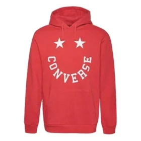 Camisola com Estampado para Homem em Vermelho Universidade