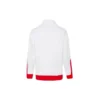 Camisola com gola em funil estampada Tamanhos asiáticos “Vermelho”
