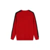 Camisola com gola redonda e fita de treino Tamanhos asiáticos “Vermelho”