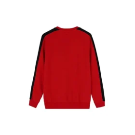 Camisola com gola redonda e fita de treino Tamanhos asiáticos “Vermelho”