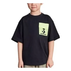 Camisola com logótipo e gola redonda Tamanhos asiáticos “Preto”