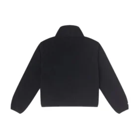 Camisola com meio fecho em polar Counter Climate Tamanhos asiáticos “Preto”
