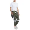 Camisola Converse Pattern Sports de manga curta e gola redonda para homem, branca