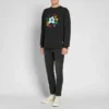 Camisola Converse x Golf Le Fleur Crew Tamanhos asiáticos “Preto”