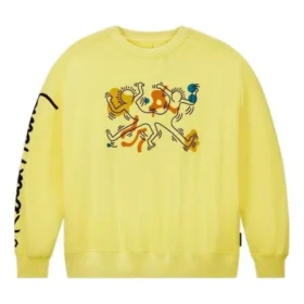 Camisola Converse x Keith Haring Shapes Tamanhos asiáticos “Amarelo”