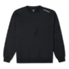 Camisola Cozy Utility de gola redonda Tamanhos asiáticos “Navy”